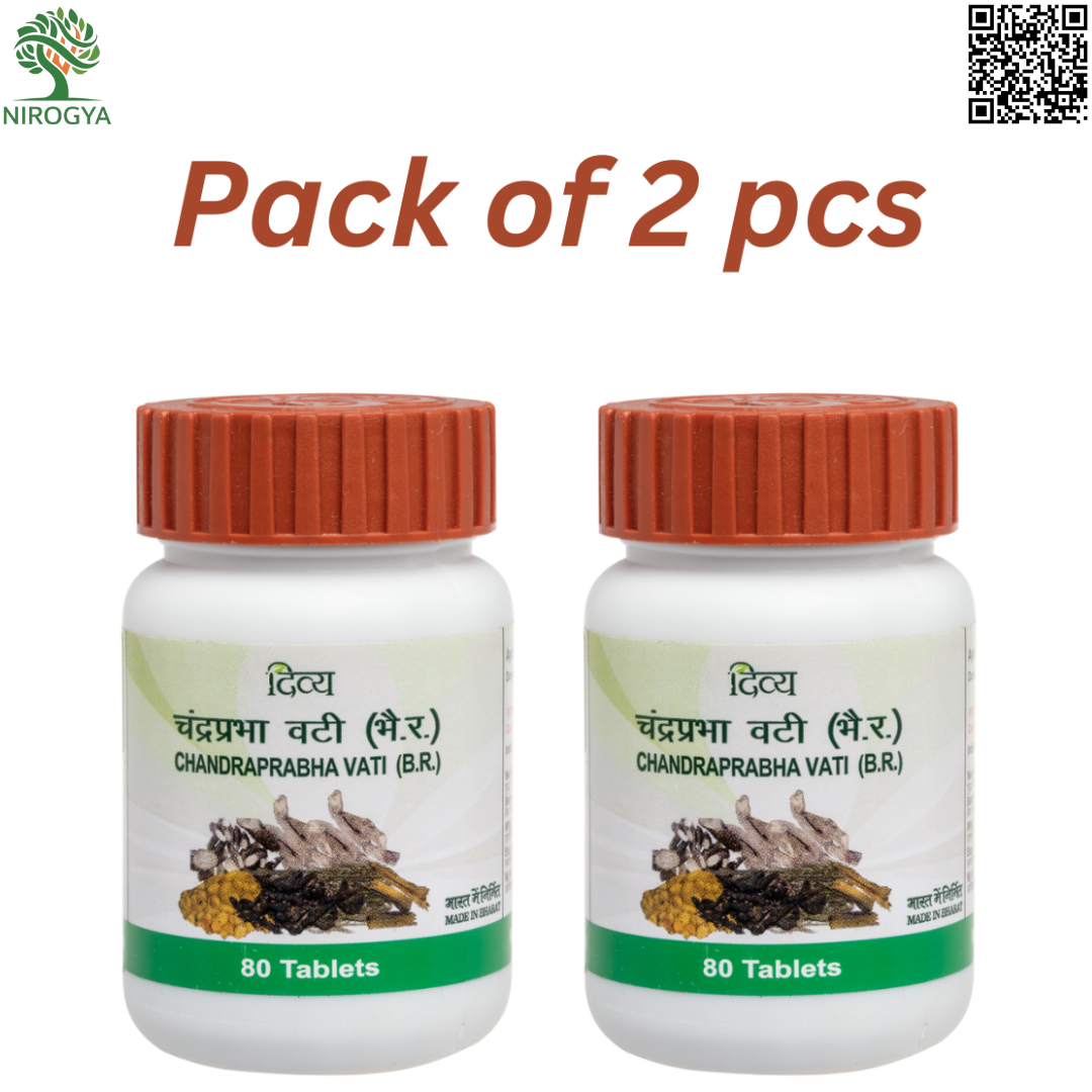 Divya Chandraprabha Vati 80N Pack of 2 pcs