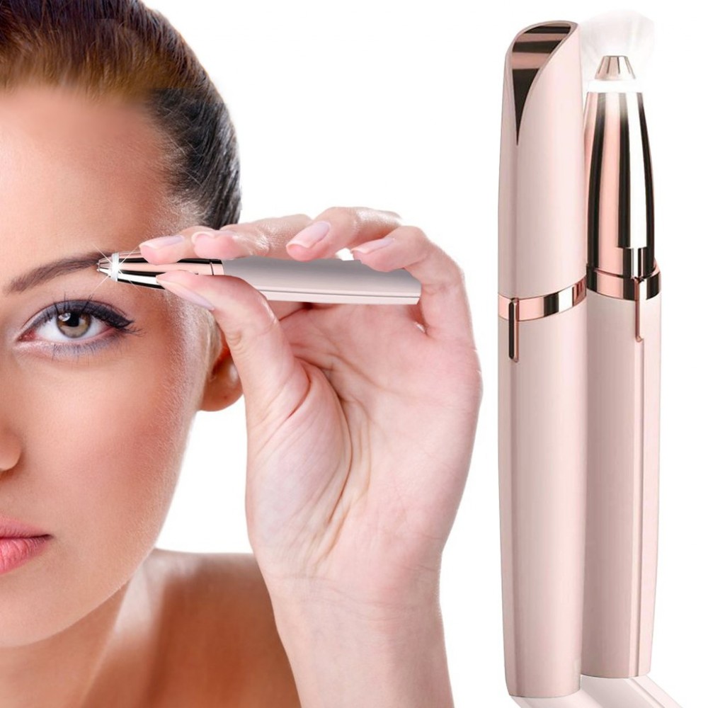 Eyebrow Hair Remover Painless-Precision Eyebrow Trimmer Eyebrow Razor Tool For Face Lips Nose Facial Hair Removal