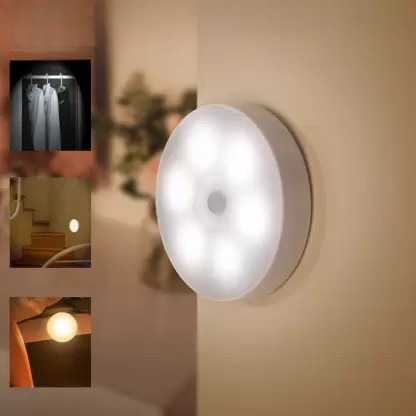 Motion Sensor Rechargeable LED Night Lamp Light For Home With USB Charging Motion Sensor Light