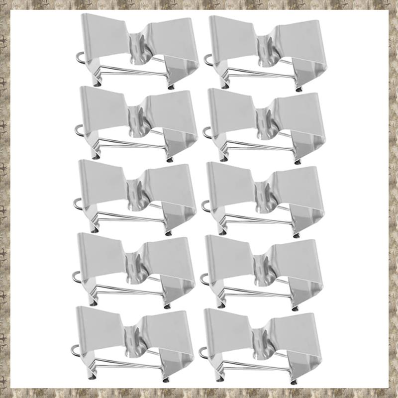 (GREH) 10pcs Canvas Clip Supply Stand Clamps Large Clips Carriers Office Product Number Canvas with Frame