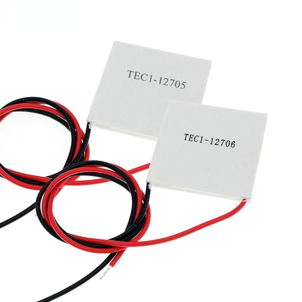 40x40mm Semiconductor Refrigeration 12V 6A 60W Peltier Cooler Heatsink TEC1-12706 12705 12715 Thermoelectric Cooler