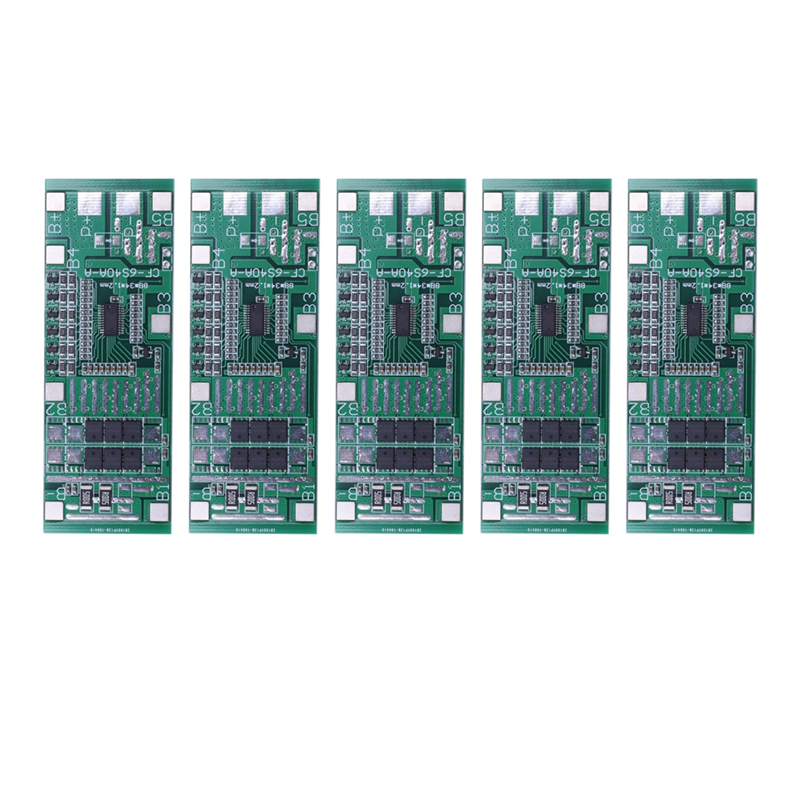 fasdaga 5X 24V 6S 40A 18650 Li-Ion Lithium Battery Protect Board Solar Lighting Pcb with Balance for Ebike Scooter