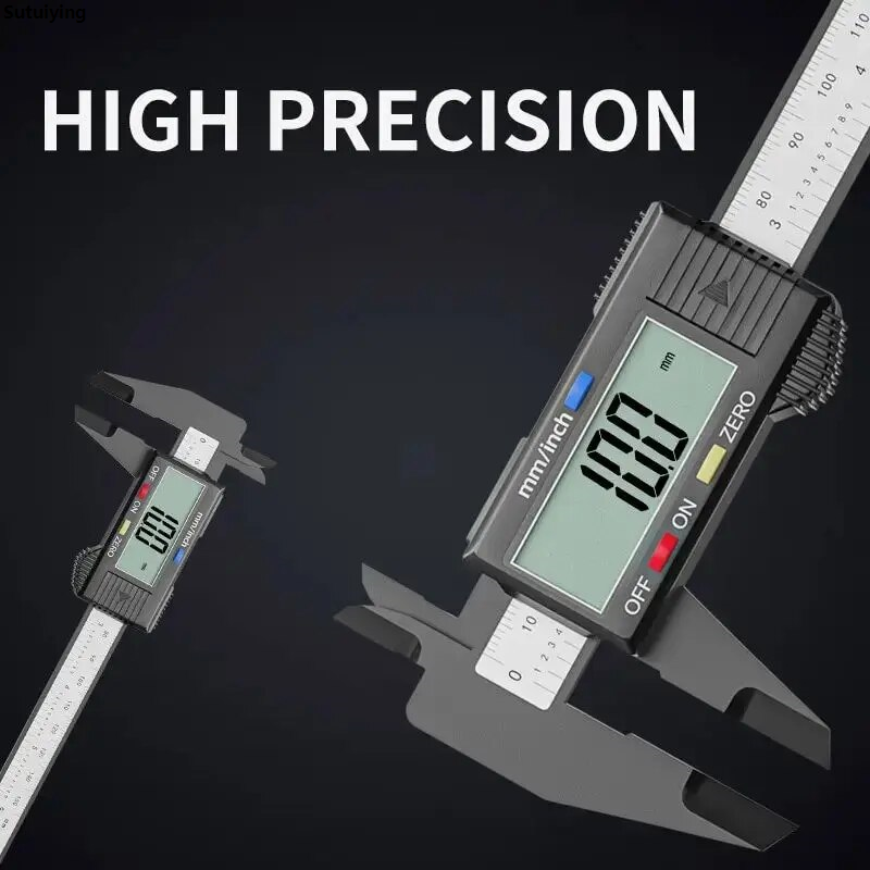 Sutuiying 6 Inch Multifunctional Digital Caliper Electronic Vernier 2025 New Caliper Measuring Tool Calliper Micrometer Digital Rule