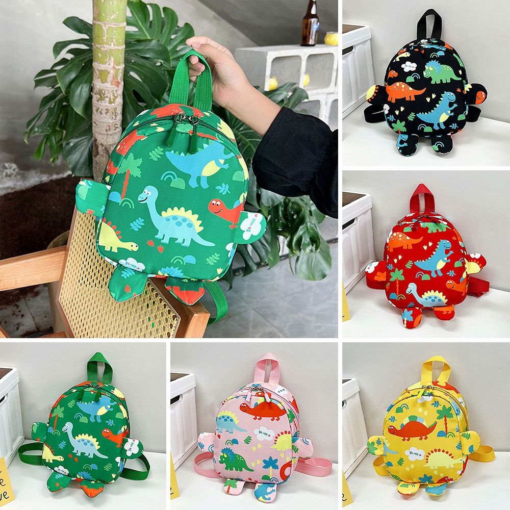 Animals Nylon Cartoon Dinosaur Backpacks Kindergarten Schoolbag School Bags Kid Backpack