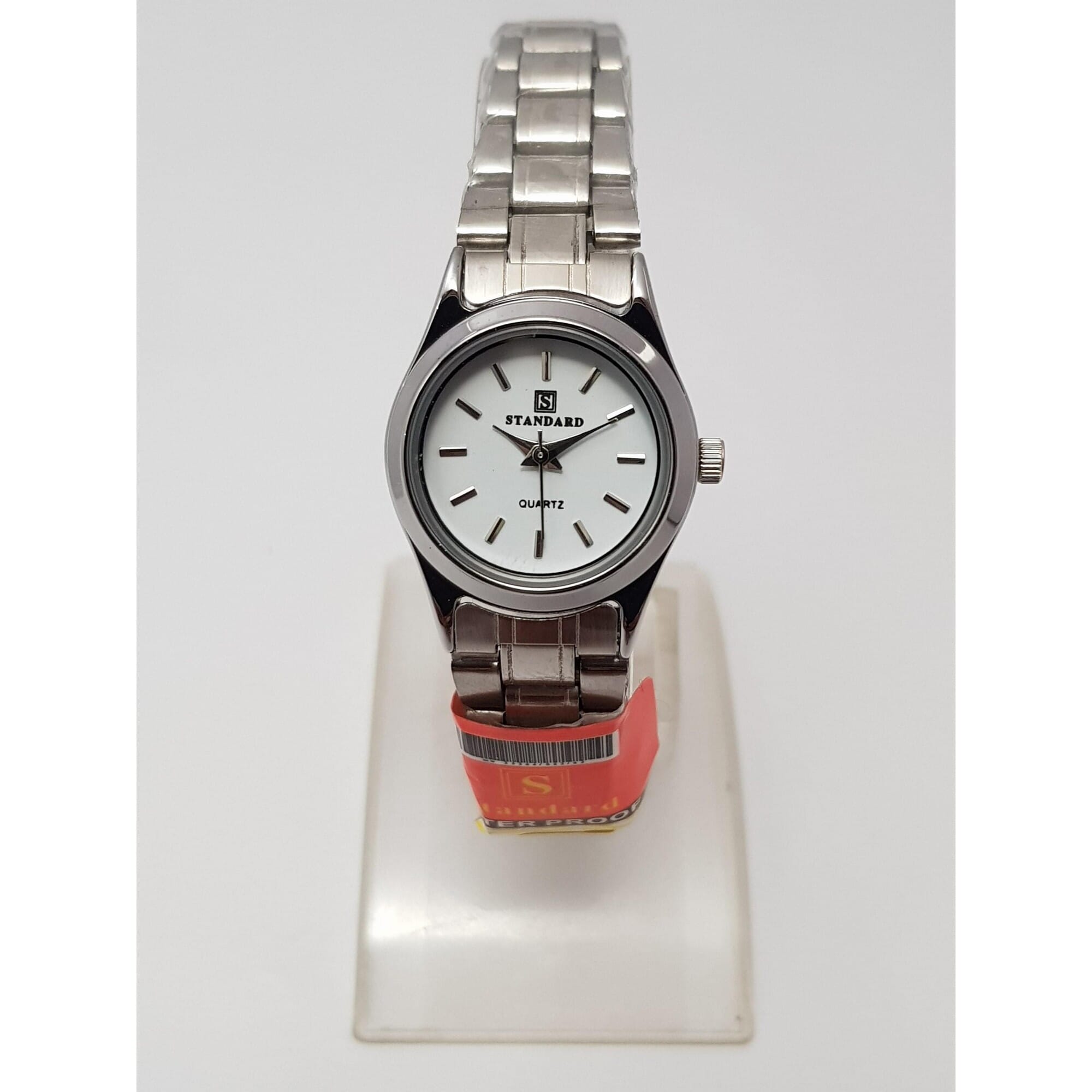 STANDARD Full Stainless Steel Chain Analog Watch with White Dial For Women | Fashion Water Resistant Watch For Women
