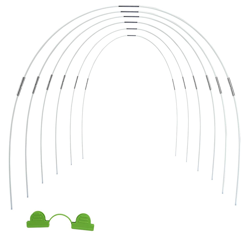 NCANRUI Replacement Fiberglass Long Arch Poles for Bike Tent, Tent Rods Replacement,Fiberglass Tent Pole Replacement