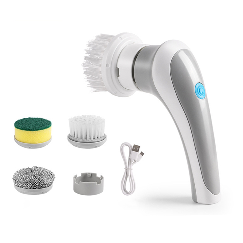 Wireless Household Electric Cleaning Brush Multifunctional Charging Bathroom Kitchen Cleaning Tool Supplies Wash Brush