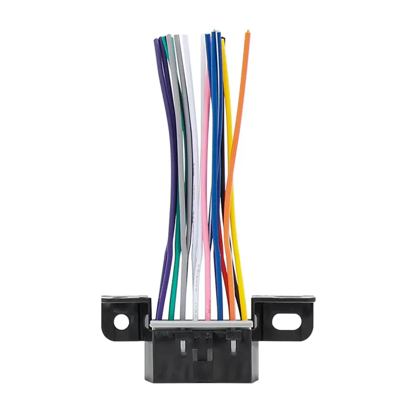OUMERY Full 16 Pin J1962F OBD2 Female to Male DIY Fixed Harness Adapter Connector Plug Dash Port Cable