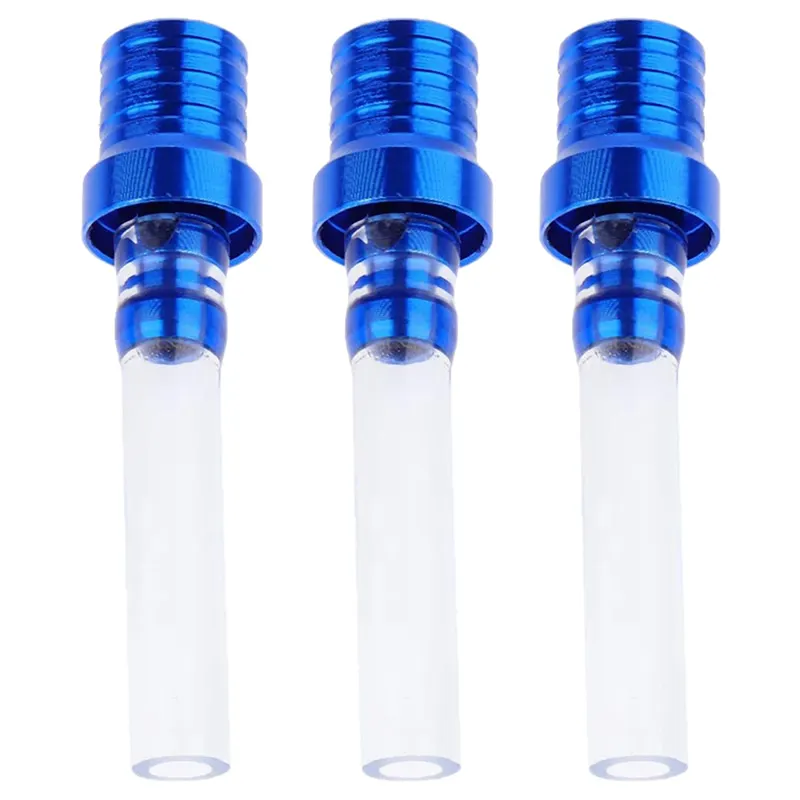 NXFDSIOZ 3X Two-Way Fuel Gas Tank Cap Breather Vent Hose for Motorcycle 50Cc SSR Dirt Quad Bike ATV Quad Universal - Blue