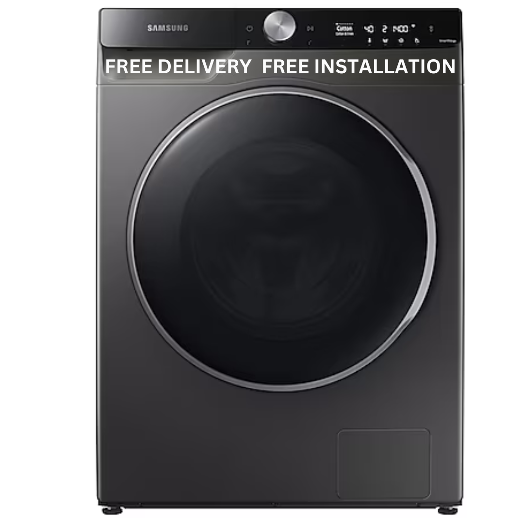 Samsung 9kg Eco bubble Front Load AI Washing Machine & Dryer with Air Wash WD90T634DBN/SP - Big Digital