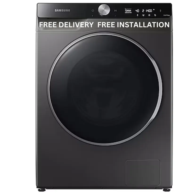 Samsung 9kg Eco bubble Front Load AI Washing Machine & Dryer with Air Wash WD90T634DBN/SP - Big Digital