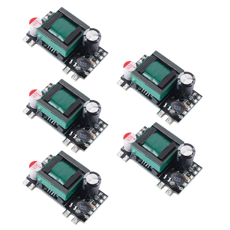(GGBR) AC-DC 5V 2000mA 10W Precision Buck Converter AC 220V to 5V DC Transformer Power Supply Module 5Pcs