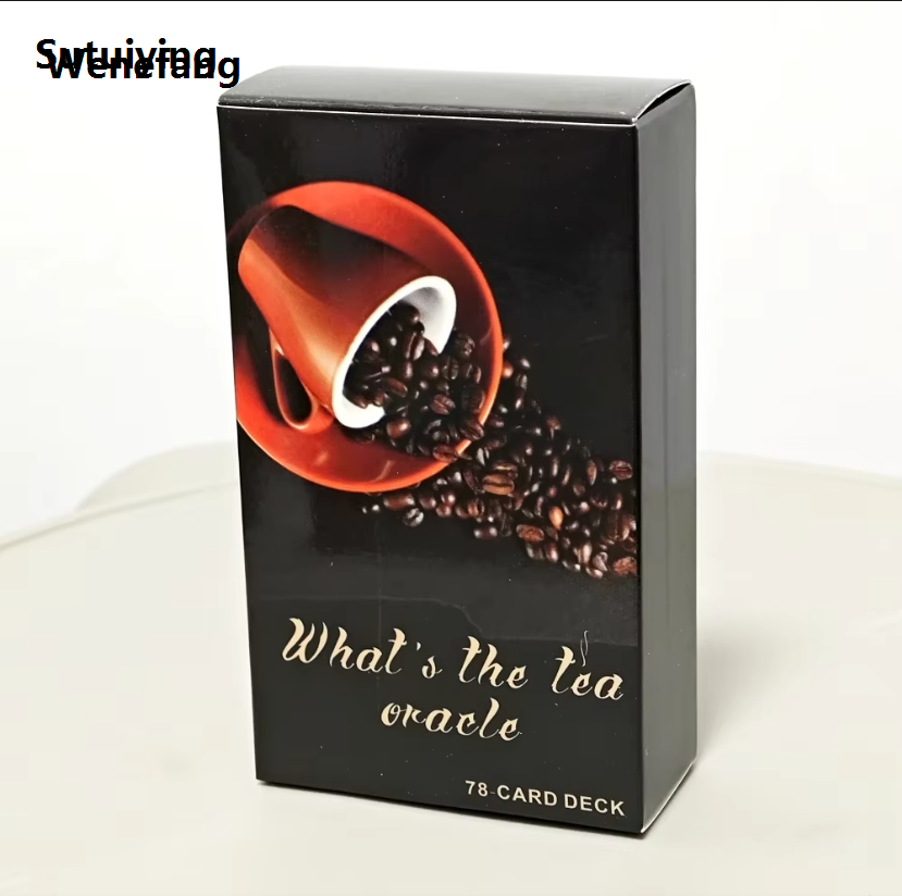 Wenefang Sutuiying What's The Tea Situations Oracle Sales promotion Hot Selling Deck Tarot 78 Pcs Cards