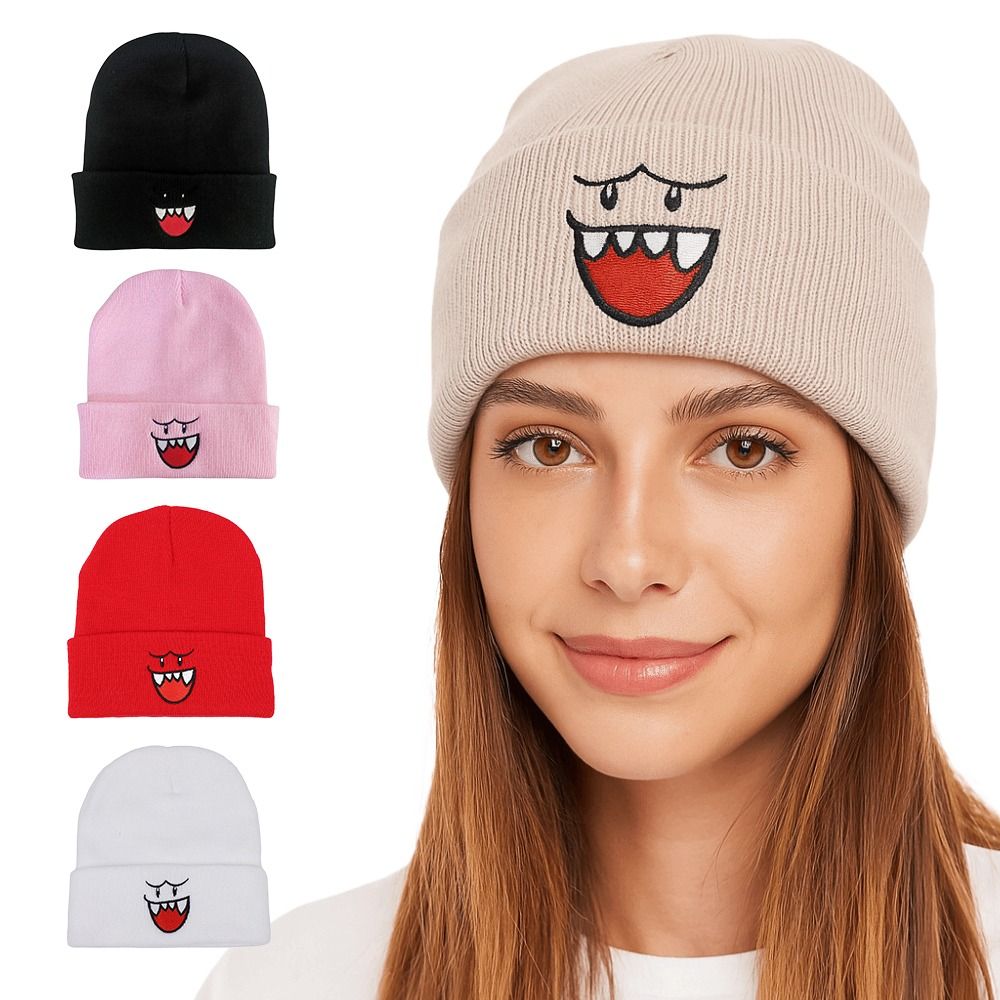 High Quality Kawaii Design Knit Hat Keep Warm Ear Protection Winter Autumn Hats Warmer Bonnet for Woman/Men