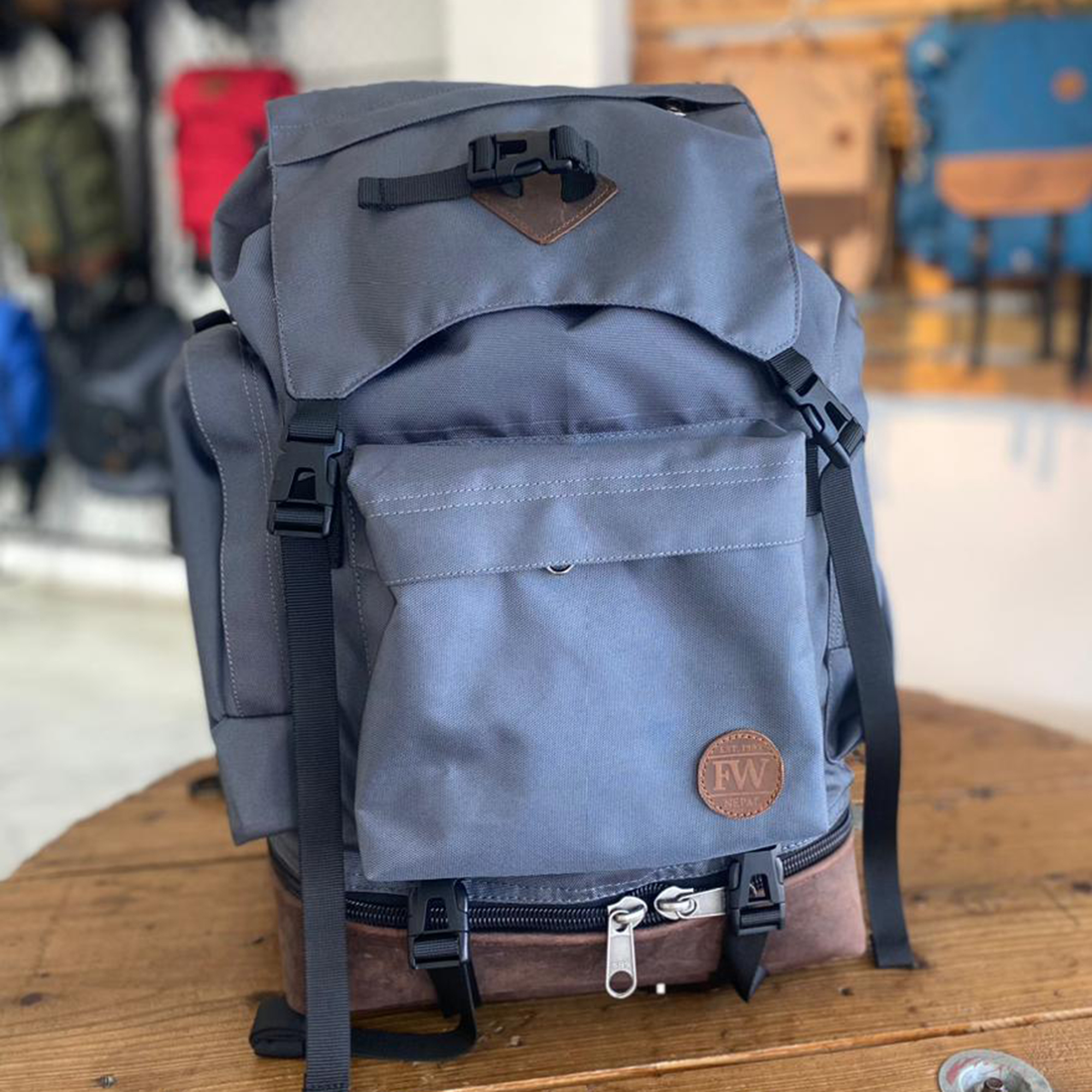 Fw Venture 40 Ltr Backpack Grey - Bags | Bags For Men And Women | Backpacks For Men And Women | College And School Bag