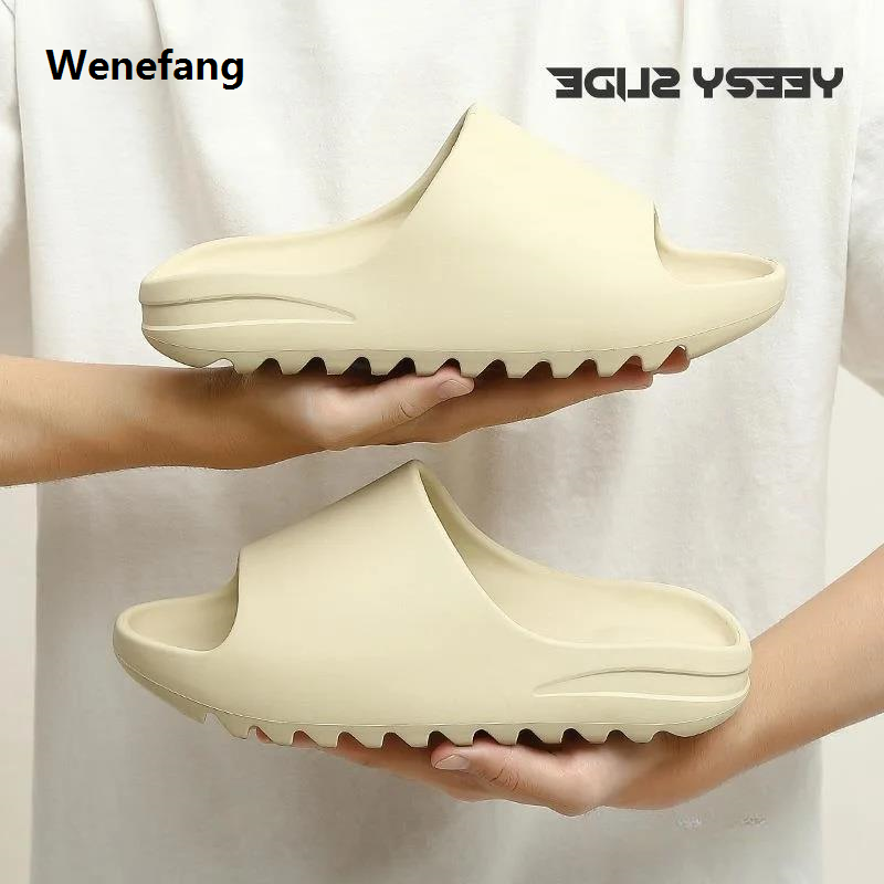 Wenefang Super Soft Eva Brand Summer Slippers for Men Women Bottom Indoor Portable Home Slides Sandals Beach Shoes Male Slippers Flip Flops