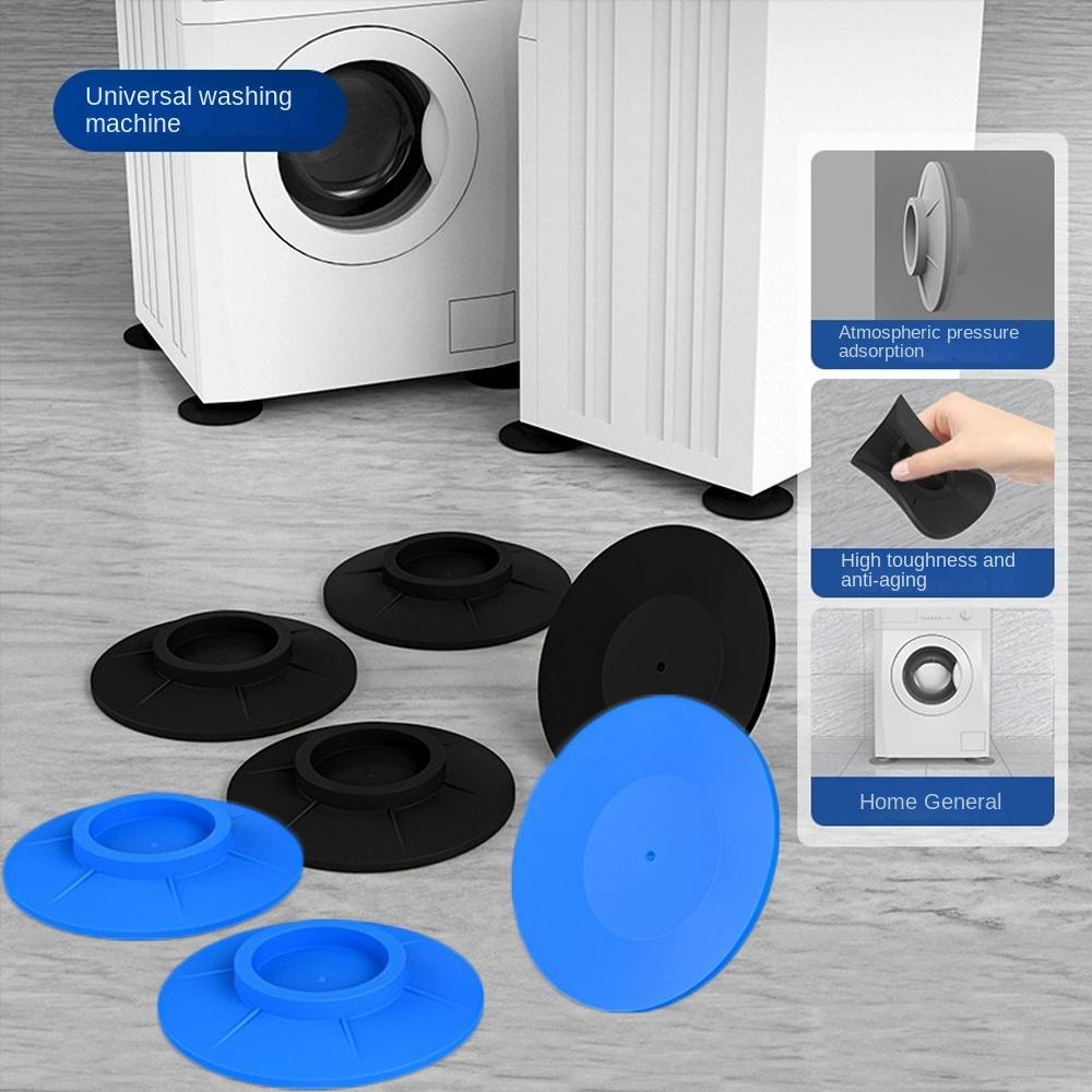 4Pcs/set Useful Non-slip Washing Machine Shockproof Pad Elasticity Rubber Shock Mute Pads Universal Furniture Foot Pad