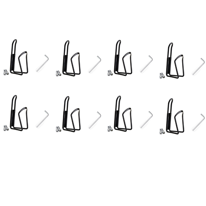 ARELENE Black Bicycle Bottle Cage, Bottle Cage, Compatible with Any Standard Water Bottle, Can Be Quickly Installed on Any