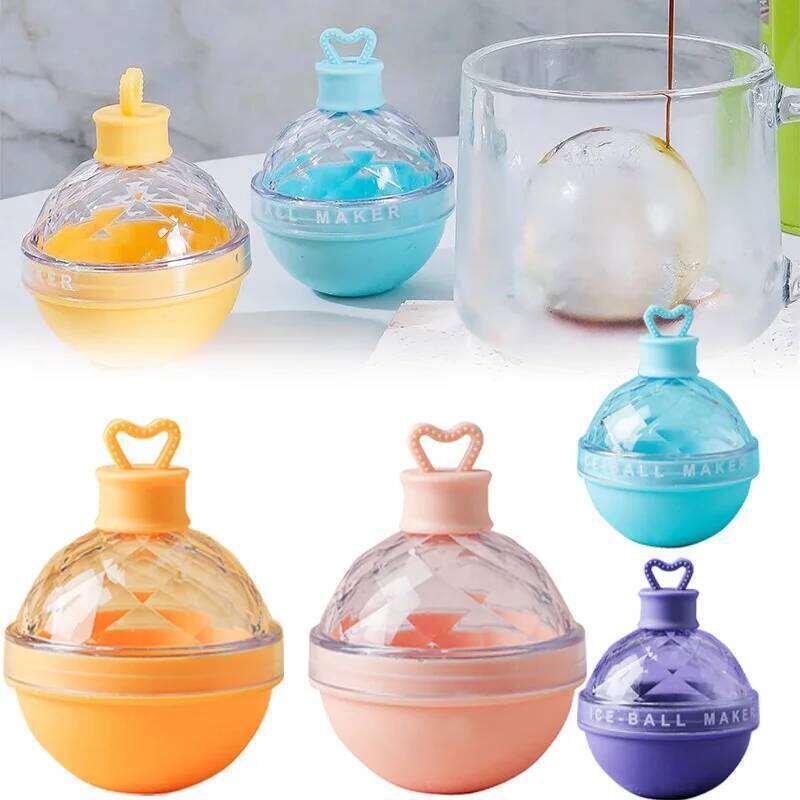 Light Bulb Mold Circular Maker Homemade Hockey Artifact Food Grade Silicone Ice Making and Frozen I