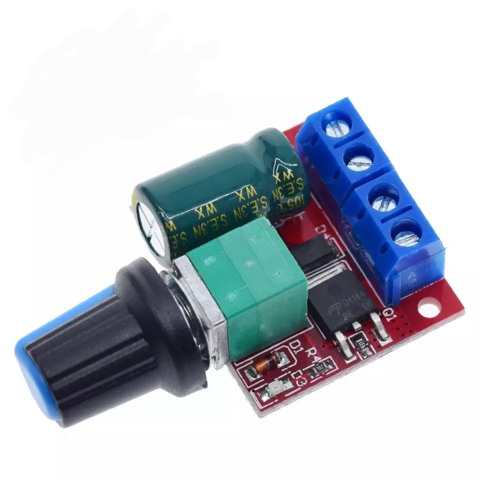 DC 12V 24V 3A 80W PWM Motor Speed Controller Regulator Adjustable Variable Speed Control With Potentiometer Switch