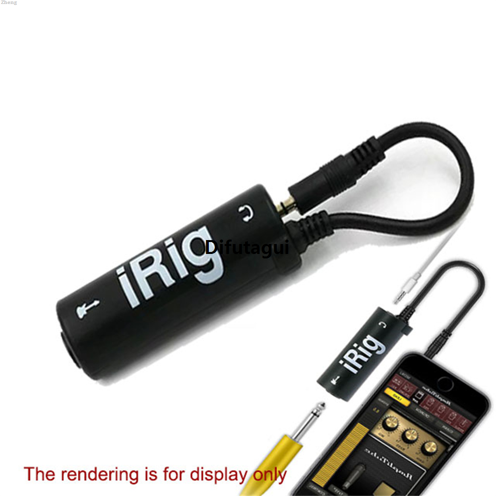 Difutagui Zheng Features scrub, low, audio line converter guitar 1 irig connector Bargain Sales promotion price 3.5mm with background noise high fidelity scratch resistant