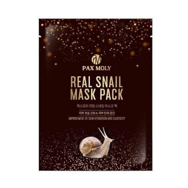 Pax Moly Real Snail Face Sheet Mask 1 Sheet