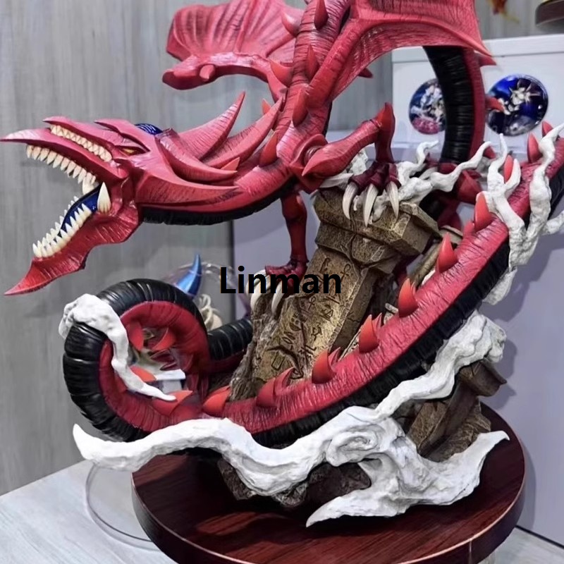 Slifer the Sky Dragon Anime Figure Duel Monsters Figure Monsters LEGION Figurine Pvc Gk Statue Model Doll Collection Toy Gifts