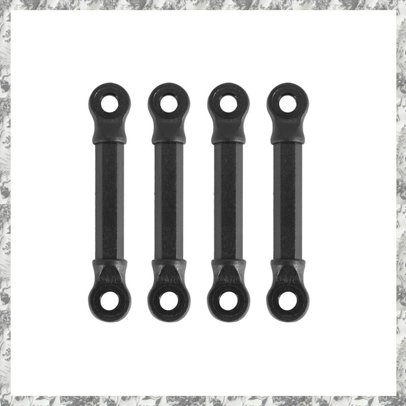 CGearuppt 4Pcs PX9300-04 Link Rod Linkage for 9300 9304 1/18 RC Car Spare Parts Replacement Accessories