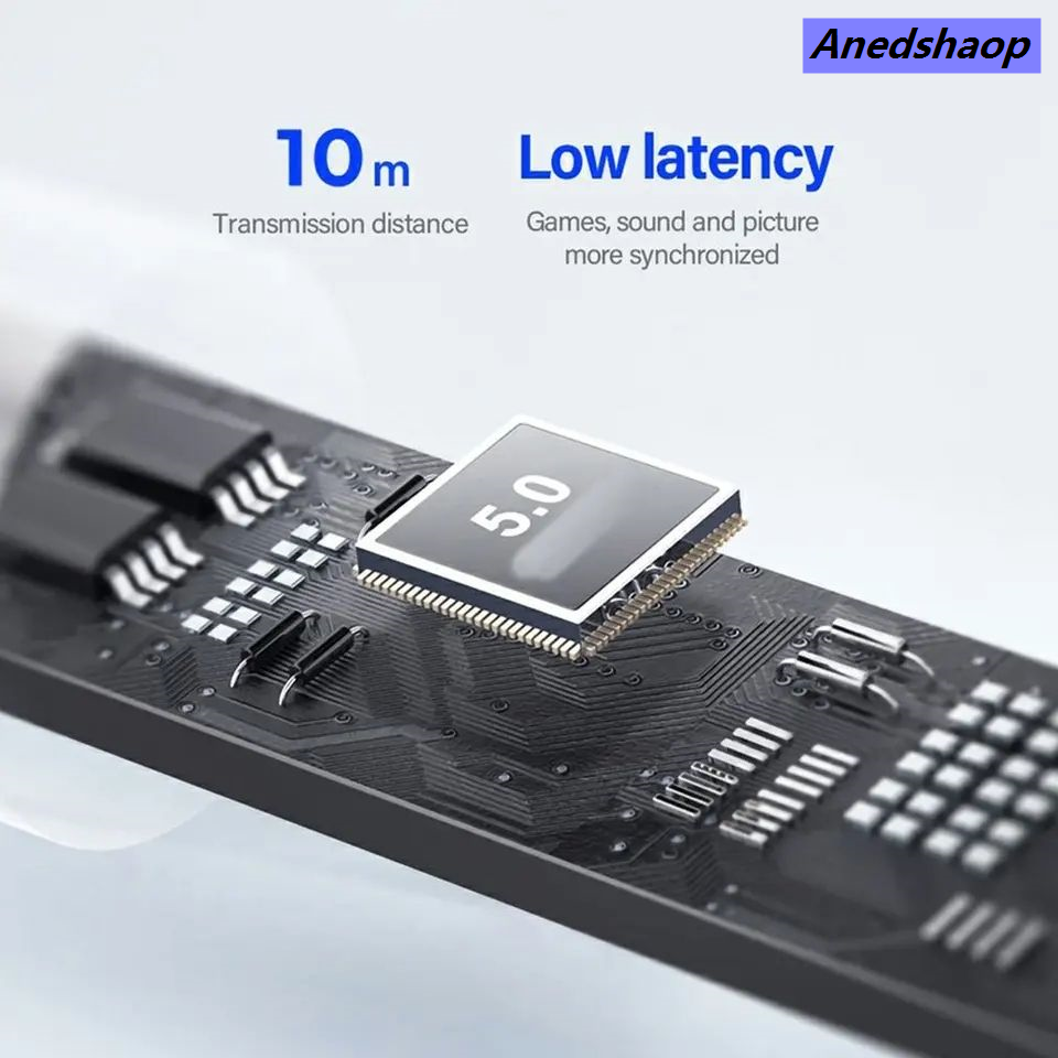 NEW Anedshaop Lenovo LP40 Black Wireless Earbuds TWS Live Pods Bluetooth Luxury 5.0 Stereo Bass Earphone Touch Control with Mic