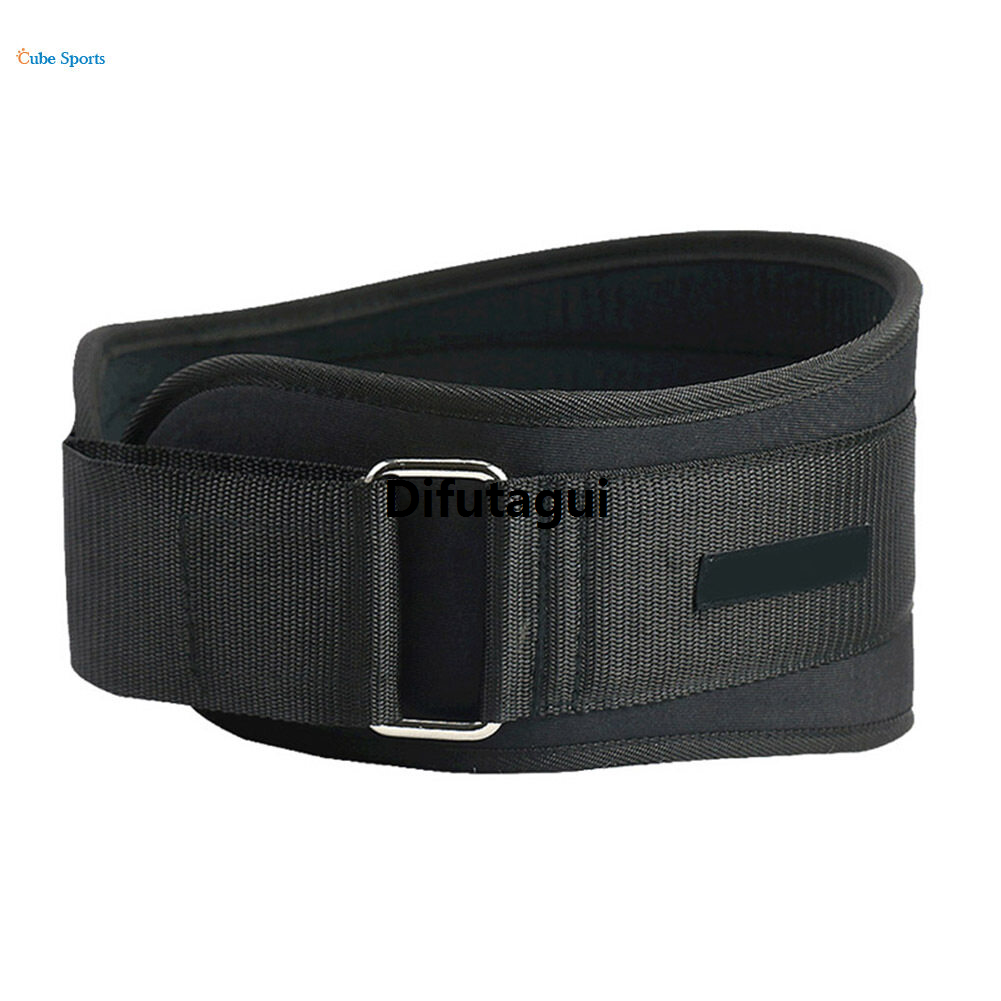 Difutagui cube Men Waist Support Belt Adjustable for Deep Squat Weight Lifting Sports Training Portable Waist Support Belt Men Deep Squat Weight Lifting Sports Training Adjustable
