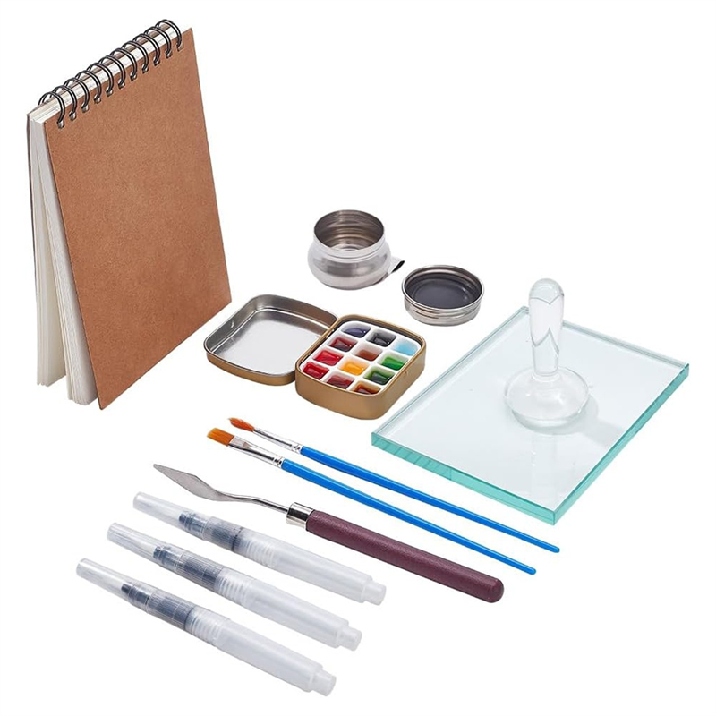 13 Pcs Watercolor Paint Making Tools
