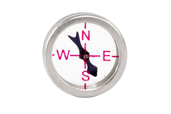 1pcs 2/2cm Portable Pocket Compass For Hiking, Travelling And Jangle Safari