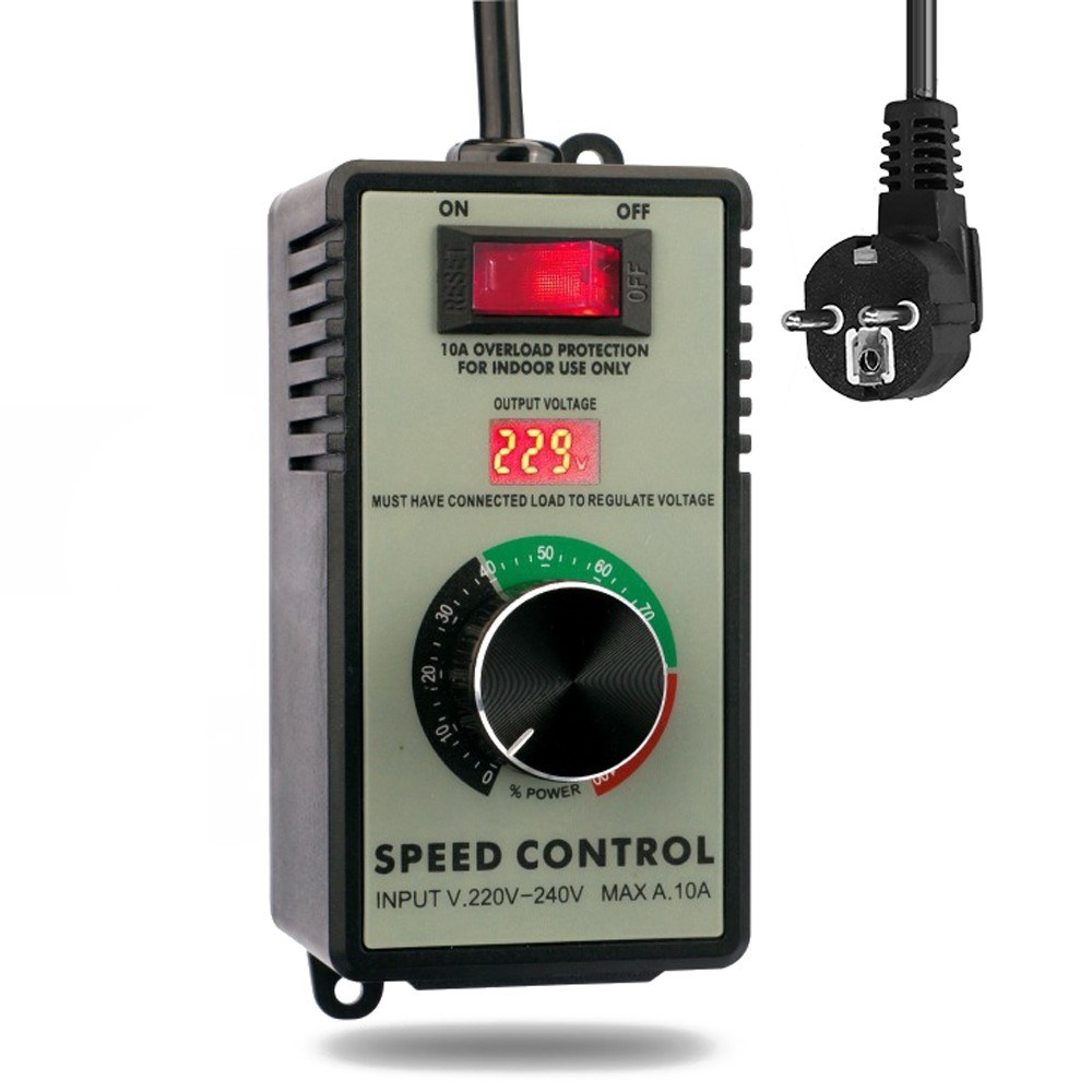 4000W High Power Stepless Speed Controller Switch Portable Motor Controller Voltage Regulator