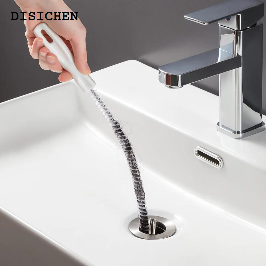 Sticks Bathroom Hair Toilet Dredge Cleaning Brush Water Channel Drain Cleaner Sink Pipe Dredger
