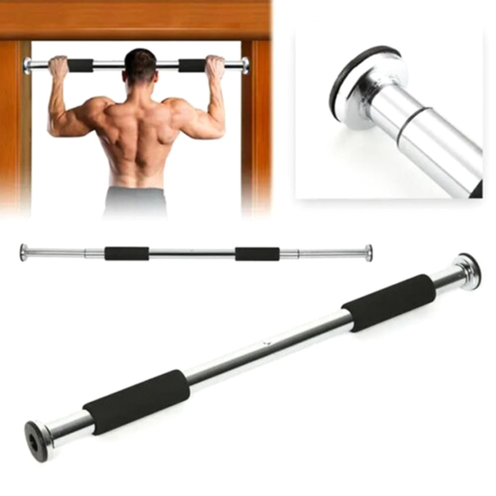 Pull Up/Chin Up Bar/Rod Heavy Duty Adjustable Doorway Mounting For Home, Gym Fitness Exercise For Men And Women