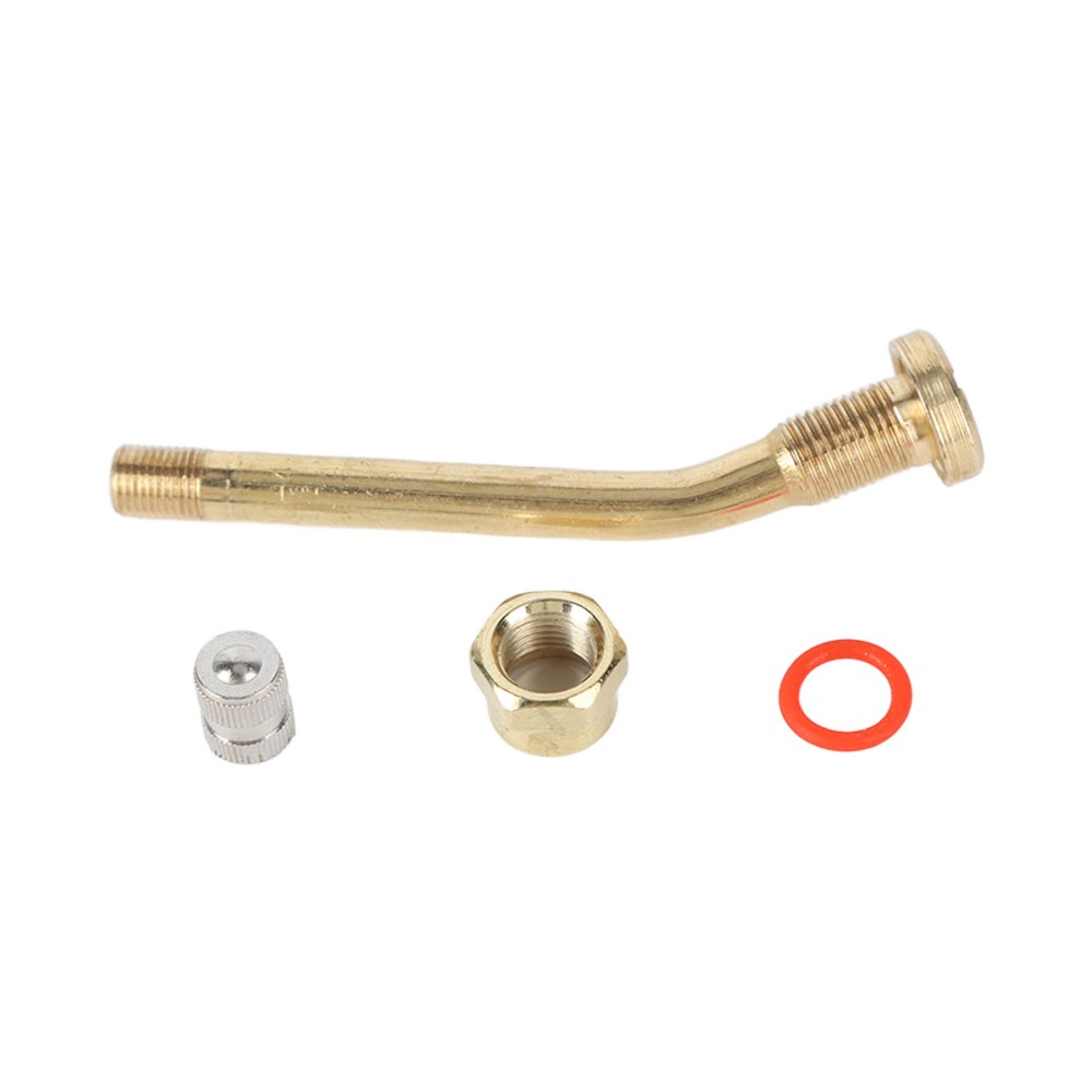 20PCS Durable Copper Tire Valve Stem Rust & Corrosion Resistant V3 Series Specifications Tire Valve Extension Universal With Rubber Seal Air Tire Valve Truck Trailer