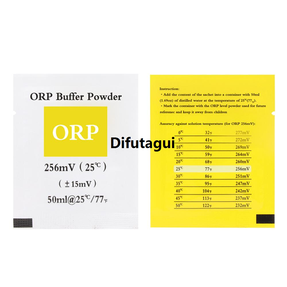 Difutagui 2025 New Liquid calibration ORP10.09.18 powder PH buffer 4.006.867.00 Portable calibration powder is used for test measurement powder