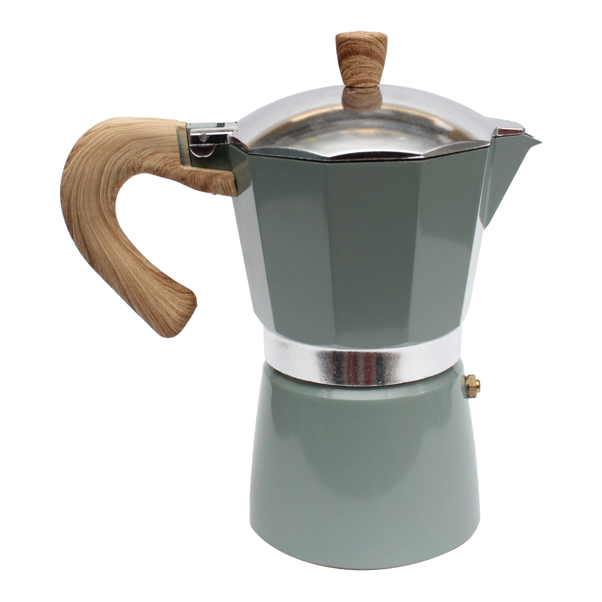 mocha pot ( only sliver color handle also sliver...)