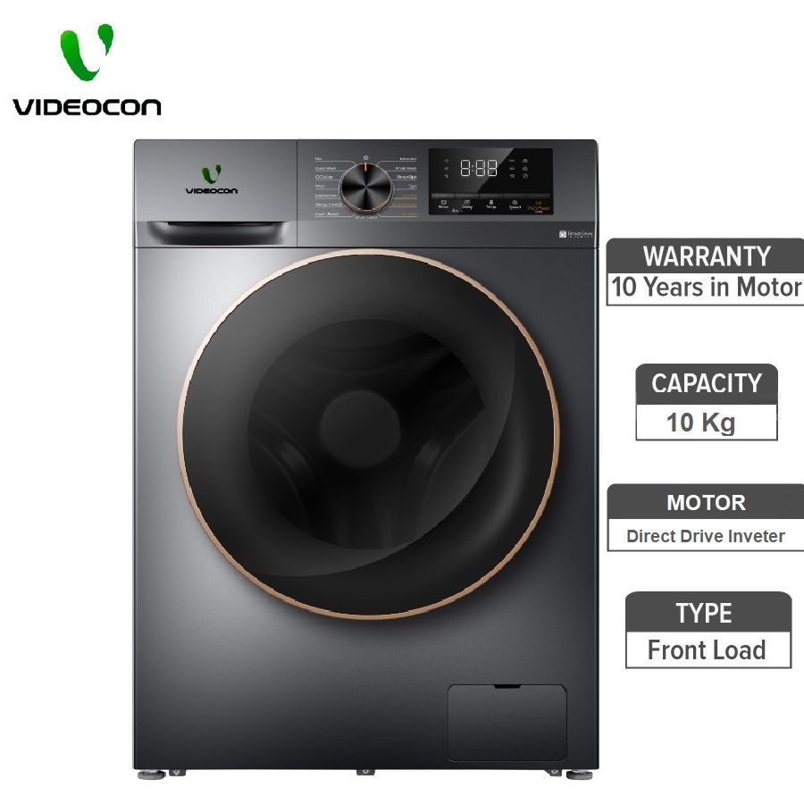 Skyworth F8012GRD 8 Kg Direct Drive Front Loading Washing Machine