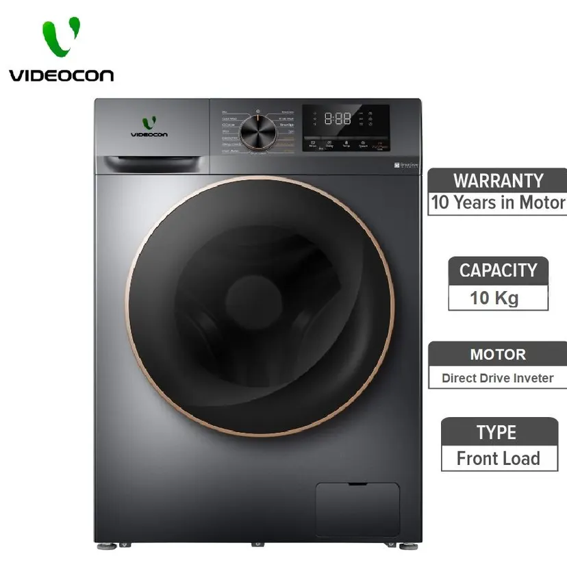 Skyworth F8012GRD 8 Kg Direct Drive Front Loading Washing Machine