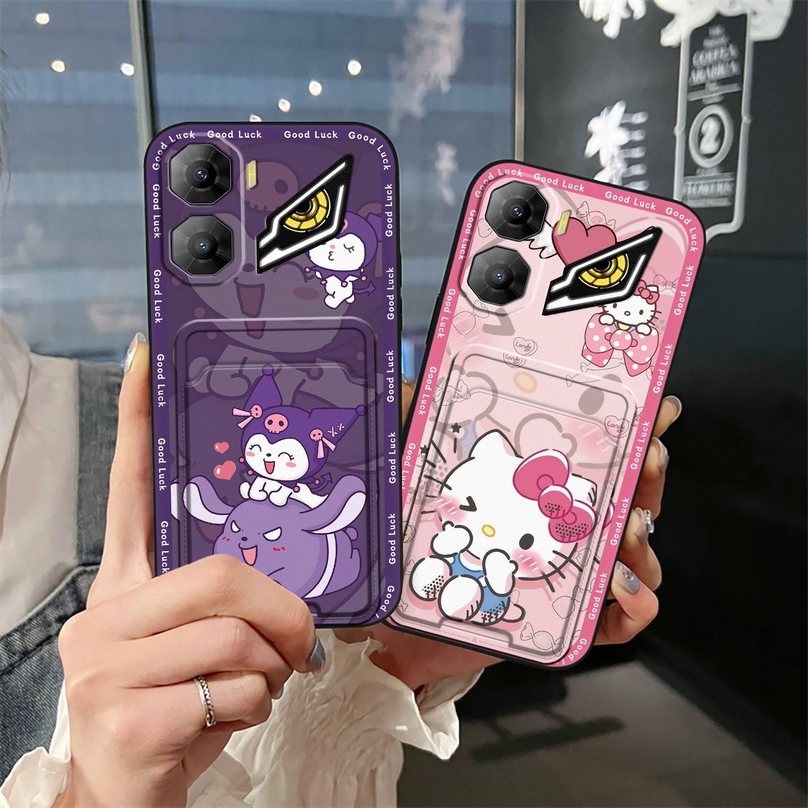 Silicone Full wrap Phone Case For ZTE Nubia Neo3 5G Card slot Durable TPU Graffiti Soft case Cute protective Cartoon