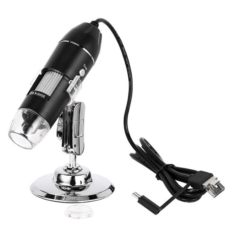 FORIDE 1600X Digital Microscope Camera 3In1 USB Portable Elec Microscope for Soldering LED Magnifier for Cell Phone Repair