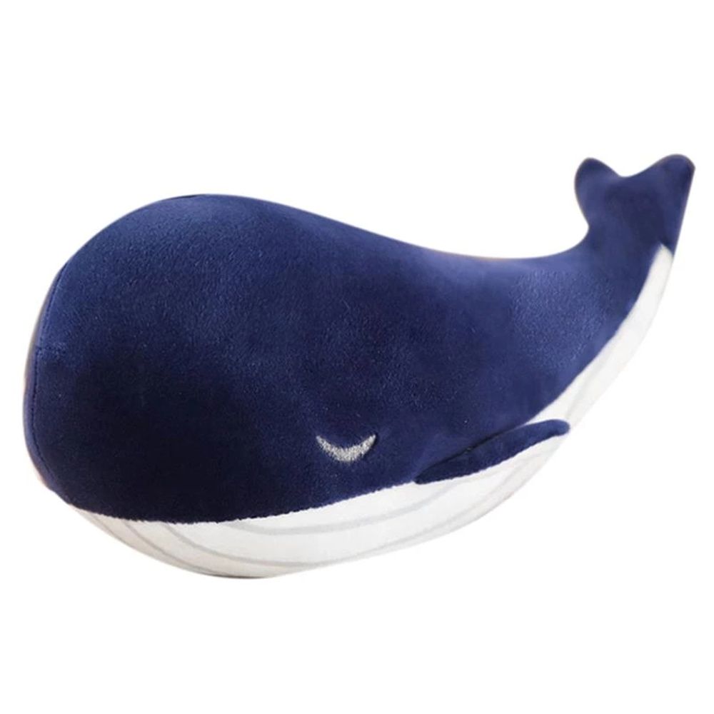 Birthday Gift Cute Baby Girl Soft Decorations Blue Whale Stuffed Stuffed Animals Whale Sea Animal