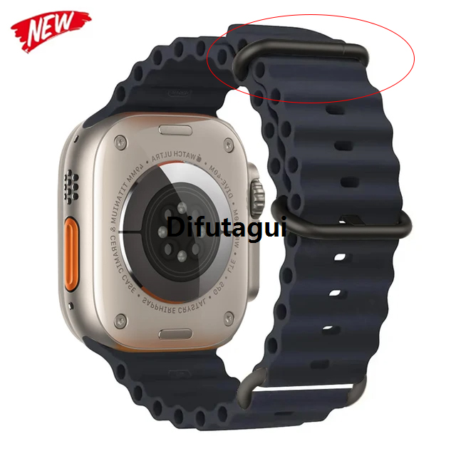 Difutagui durable6 SE 7 8 5 Rows 10 9rrea tie hand band co mm silicone transport Fifty percent discount mm 41mm 42tra 49 for Apple Watch UL mm 45mm 46mm 44mm 40 straps