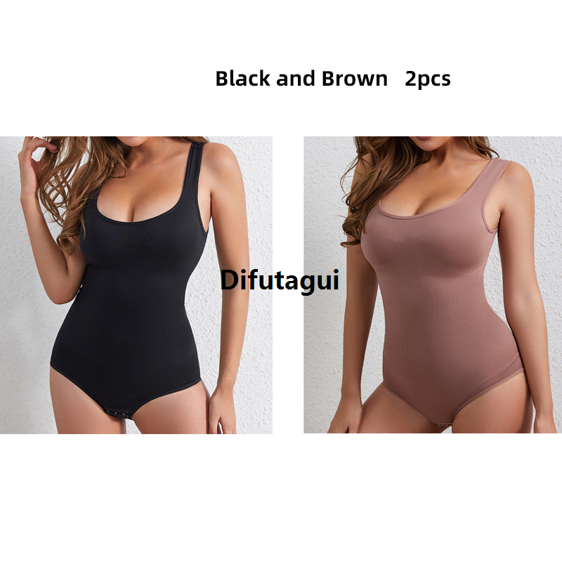 Difutagui Bodysuit Women Body Shapers Shapewear Body Shaping Clothes Postpartum 2025 New Collapses Belly Triangle Siamese Corset Butt Shaping Top
