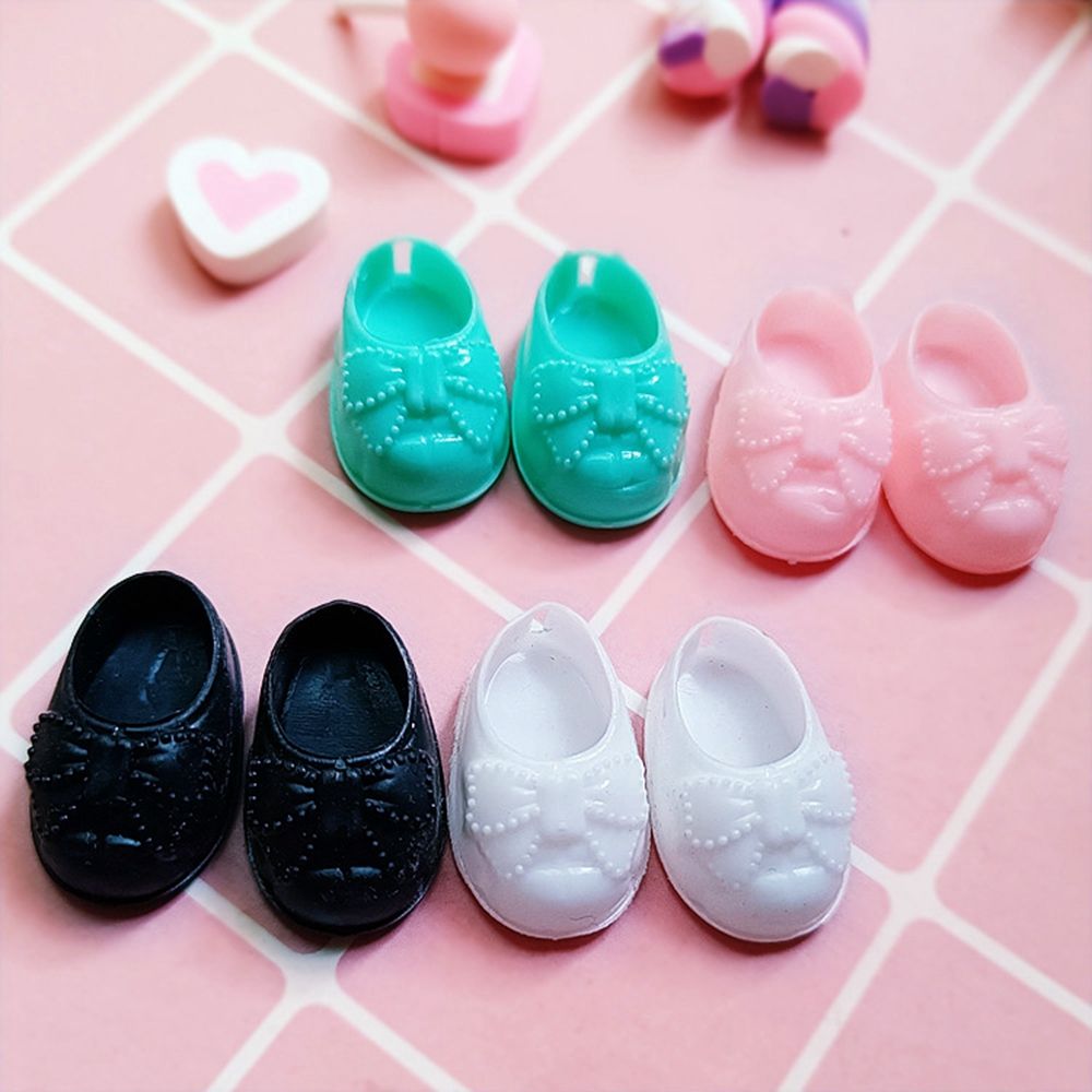 1/4 pairs High Quality 1/8 Body General-Purpose Fashion Sandals PVC Wear Cute Shoes 16cm Dolls Stand