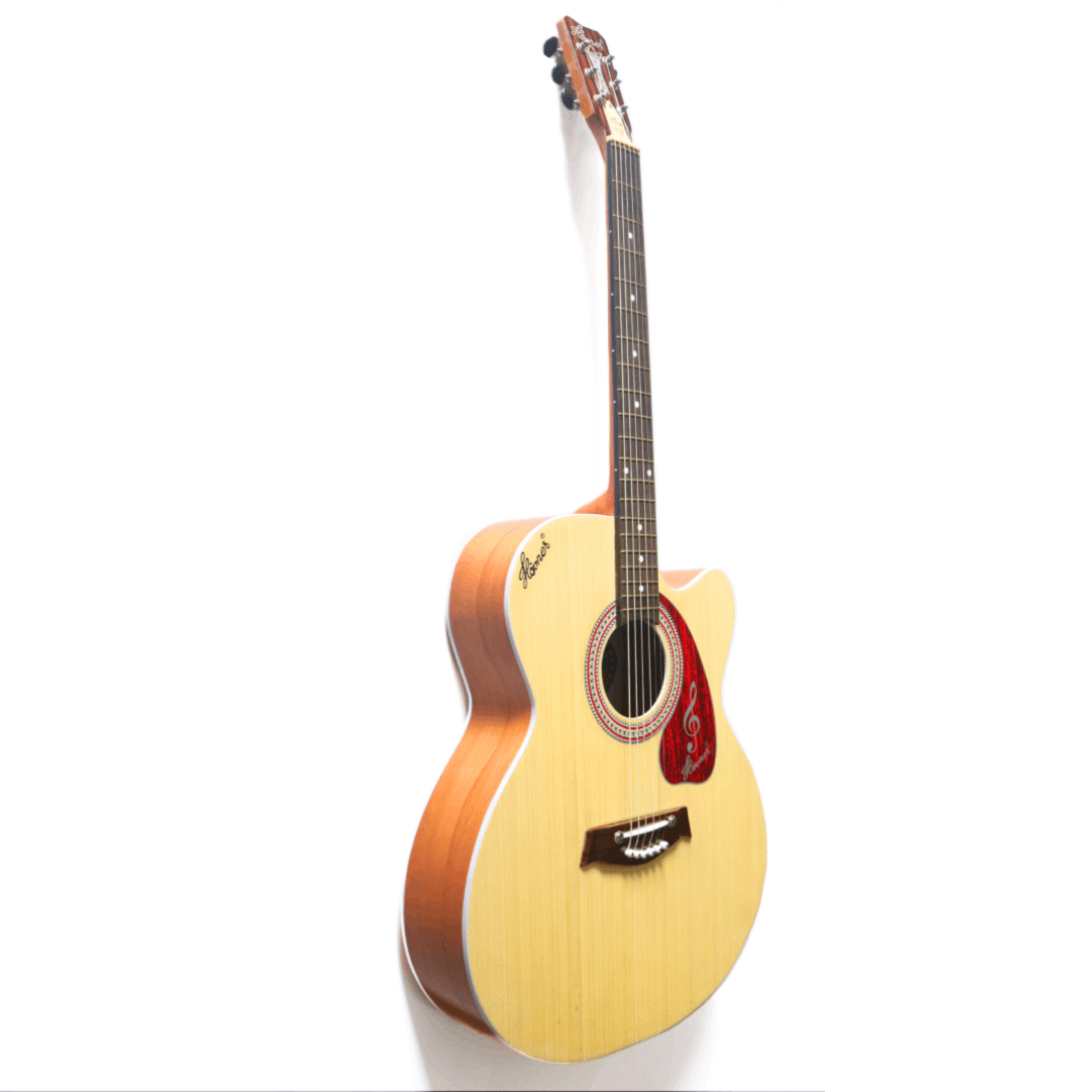 Fender Semi-Acoustic Tuner Guitar With Bag String Belt And Pick