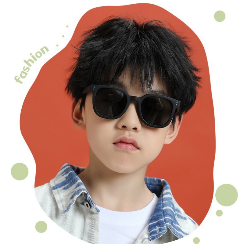 New style UV400 selectable travel boy square fashion new sunglasses kids kids sunglasses girls square goggles baby glasses 7 colors