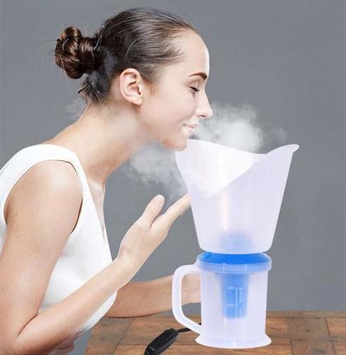 Mcp Vaporizer, Facial Sauna and Nose Steamer 3 In 1 Steam Inhaler (White) Portable Saunas