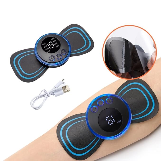 Portable Mini Neck Massager Cervical Massage Electric Pain Relief Kit